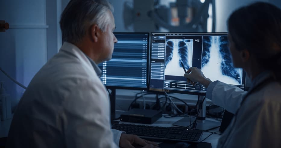 Physician-supported diagnostic workflow preparation and structured draft reporting support